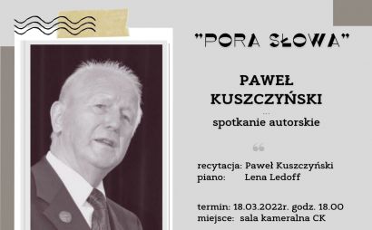 Paweł Kuszczyński - spotkanie autorskie