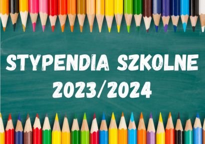 Stypendia szkolne na rok 2023/2024