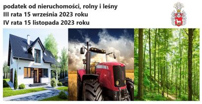 Miasto Dobra III i IV rata podatku od nieruchomości,...