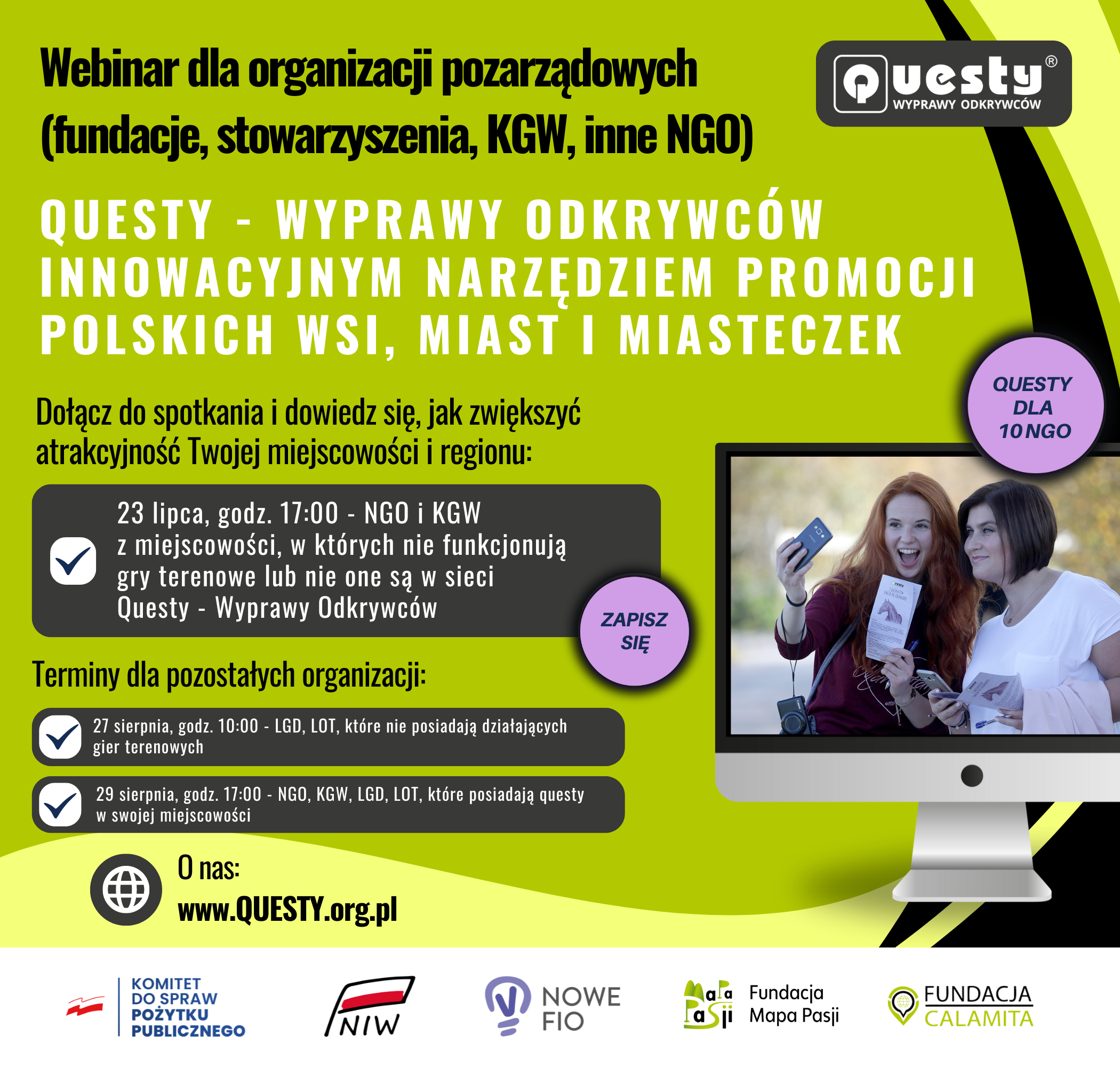 Gra terenowa szansą dla miejscowości!