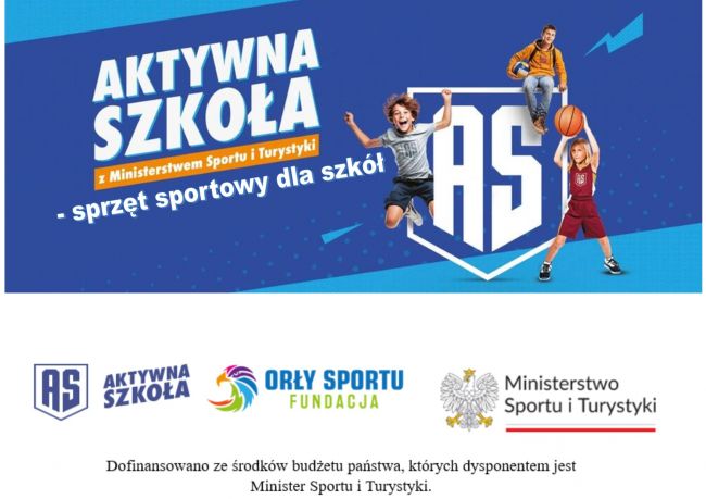 Aktywna Szkoła - sprzęt sportowy dla szkół