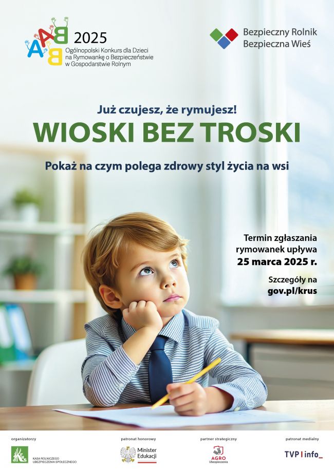Weź udział w konkursie - Stwórz własną rymowankę i...
