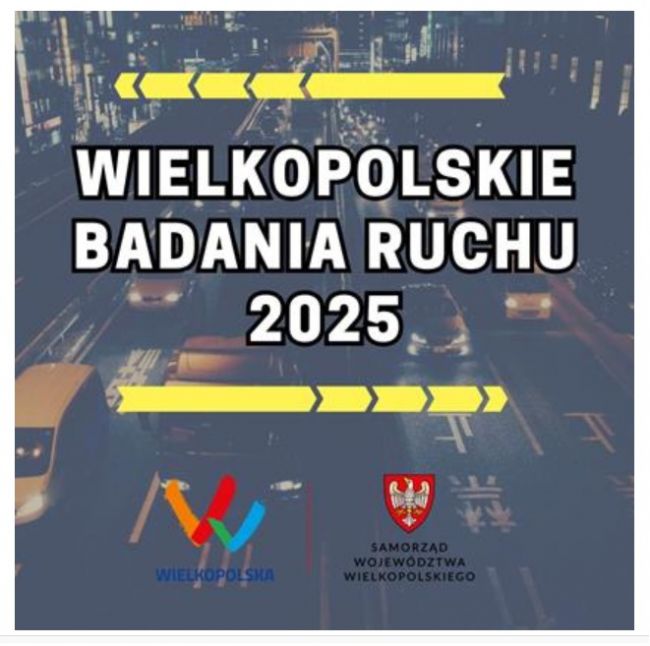 Wielkopolskie Badania Ruchu 2025 oraz model ruchu...