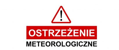 Ostrzeżenia meteorologiczne:  Zawieje/zamiecie śnieżne