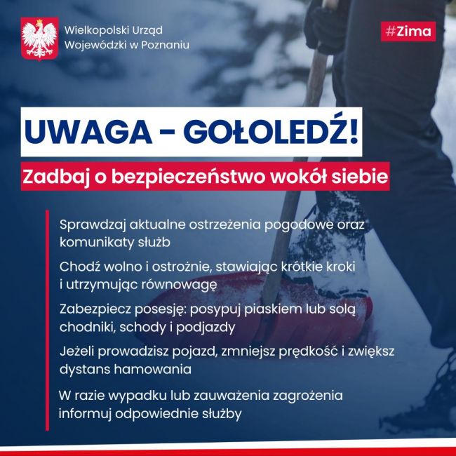 W najbliższych dniach trudne warunki pogodowe.
